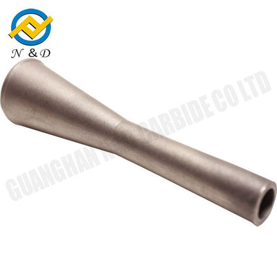 YN6 YN8 Grade Tungsten Carbide Nozzle Zandstralen Nozzles Schokbestendigheid